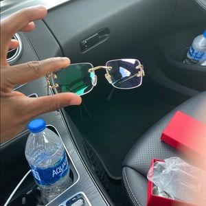 Clear CARTIER glasses
